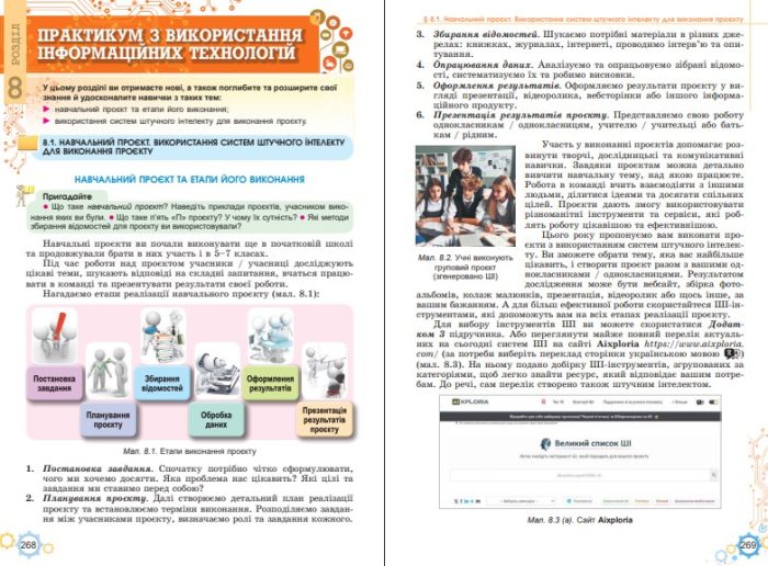 Інформатика. Підручник для 8 класу | Ривкінд Й.Я. - Зображення 4
