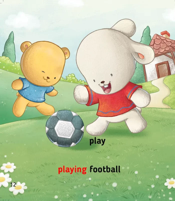 Action words. Дієслова. Level 1 - Зображення 4