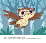 Читай англійською / The Owl at the Zoo. Сова в зоопарку - Зображення 5