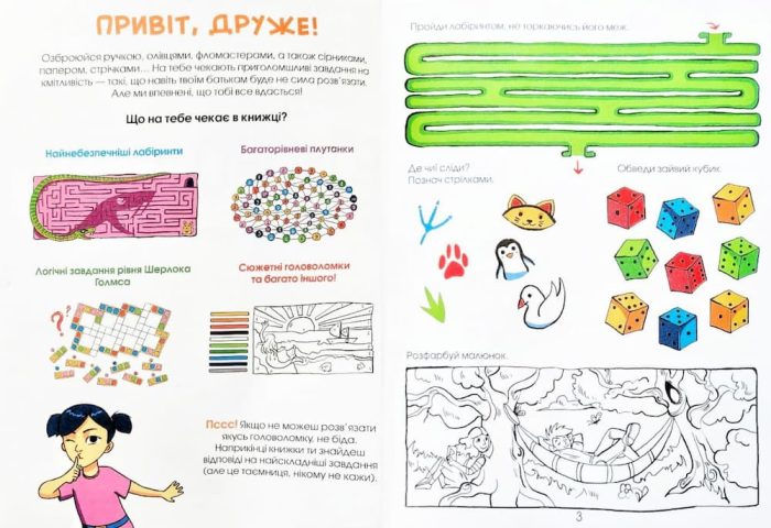 Головоломки. Велика книжка завдань - Зображення 2