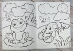 Велика водна розмальовка. Тварини. Малюй водою - Зображення 3