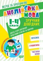 Легко та зрозуміло. Англійська мова. Зручний довідник. 1 - 4 класи