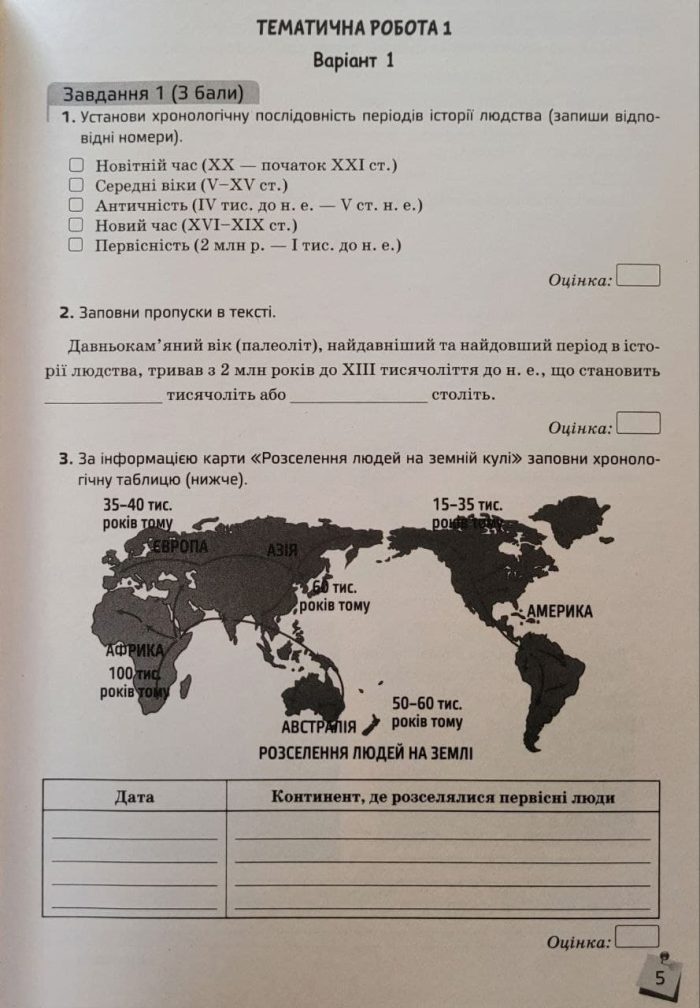 Зошит моїх досягнень. Досліджуємо історію і суспільство. 6 клас |  Пометун О. І. - Зображення 6