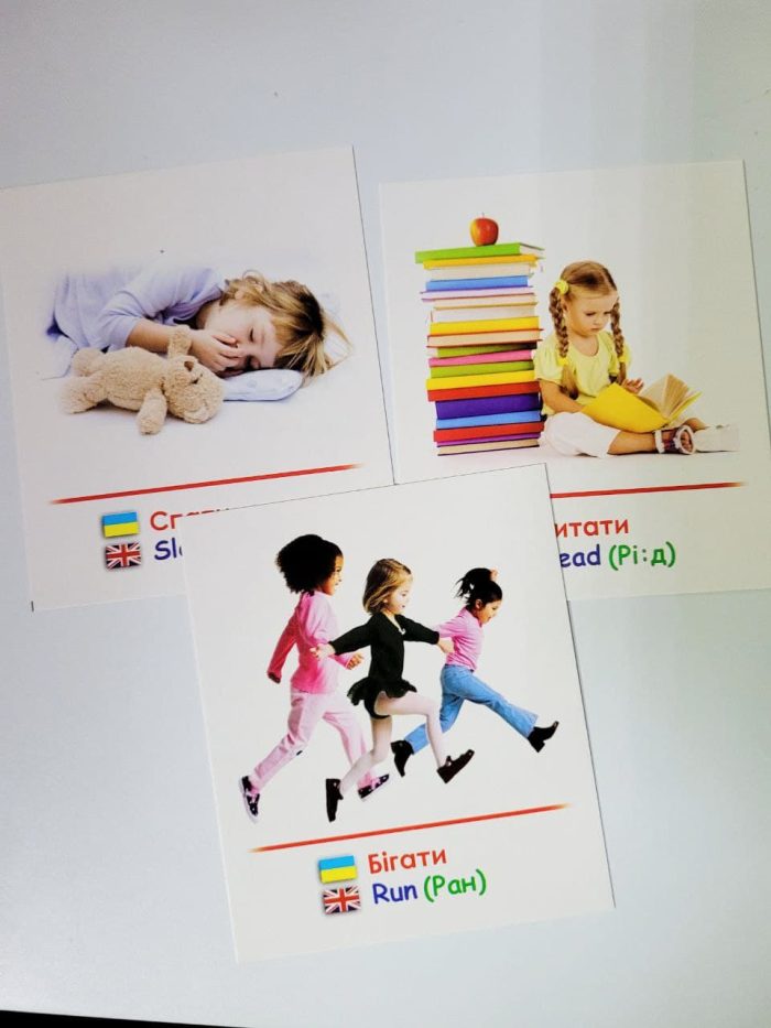 Дії/Activity. Навчальні картки (дієслова) - Зображення 2