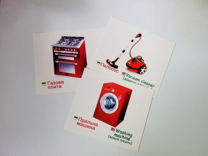 Побутова техніка/household appliances. Навчальні картки - Зображення 2