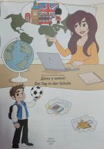 День у школі / Ein tag in der schule. Українсько-німецька - Зображення 2