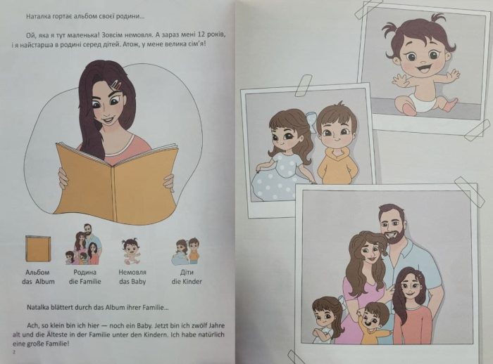 Моя сім’я / Meine familie. Українсько-німецька - Зображення 2
