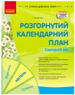 Розгорнутий календарний план. Середній вік. Квітень