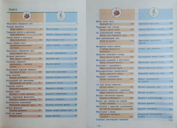 «Мистецтво» підручник інтегрованого курсу для 5 класу закладів загальної середньої освіти - Зображення 2