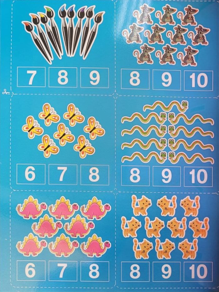 Цифри, знаки і звірята: картки для формуваня логіко-математичної компетентності - Зображення 4