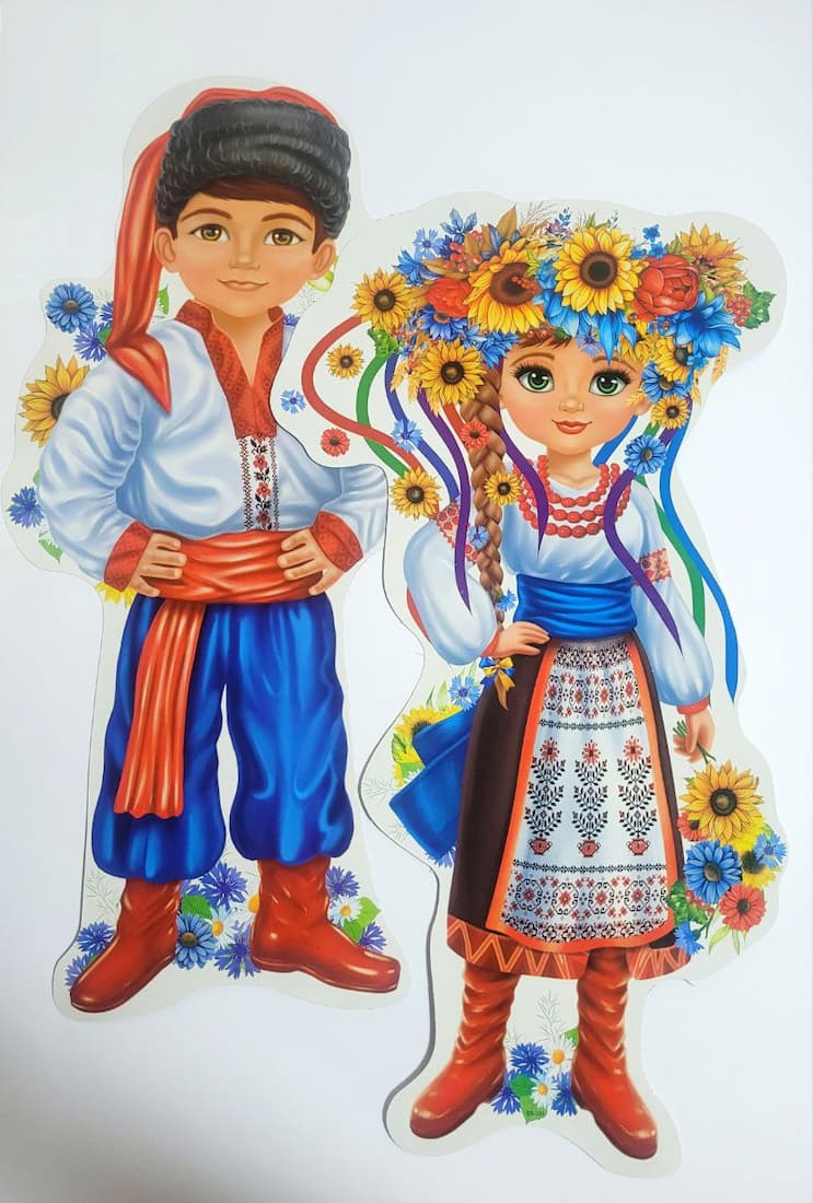 photo_2024-08-05_15-35-21 Набір плакатів. Козак + Україночка - Зображення 1