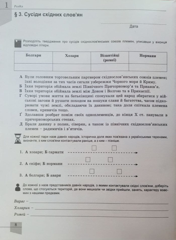 Історія України. 7 клас. Робочий зошит та діагностичні роботи | Власов. В - Зображення 5