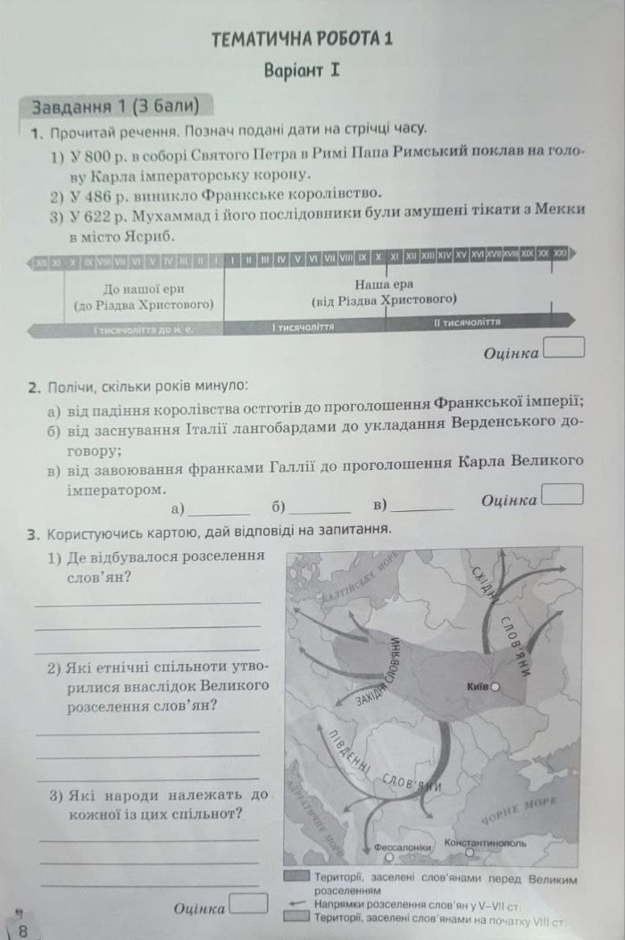 Зошит моїх досягнень. Всесвітня історія 7 клас | Галегова О.В. - Зображення 7