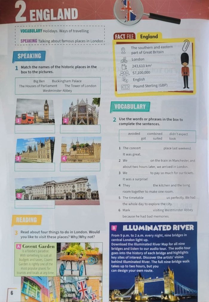 Prepare. Around english-speaking countries. Посібник для розвитку умінь читання і мовлення | Анна Робінсон - Зображення 4
