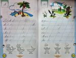 Навчайся писати 1 клас НУШ. Зошит для письма і розвитку мовлення (частина 1) | Катерина Пономарьова (оновлений) - Зображення 4