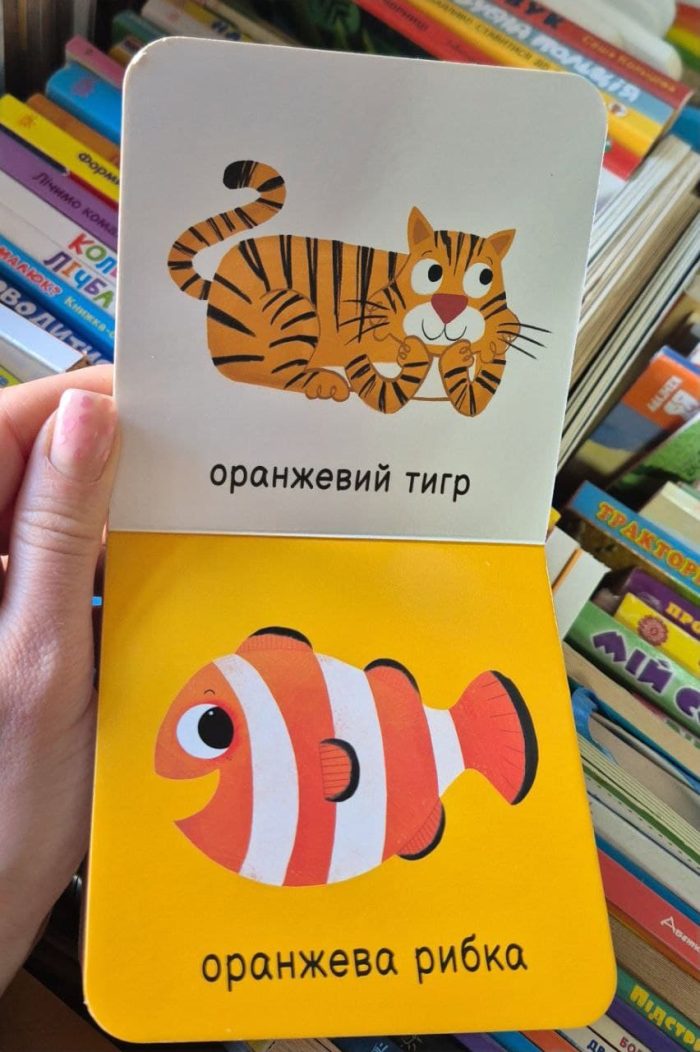 Книжка-брязкальце з прорізувачем. Мої кольори - Зображення 3