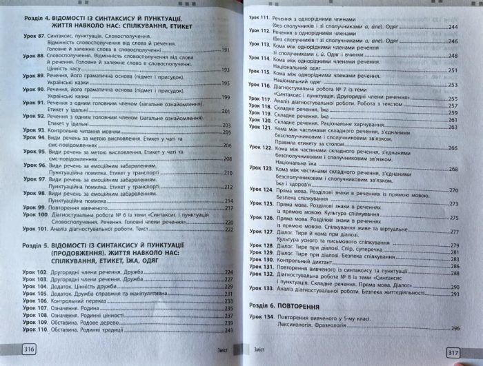 Українська мова. 5 клас. Розробки уроків до підручника Інни Літвінової | Паращич В.В. - Зображення 4