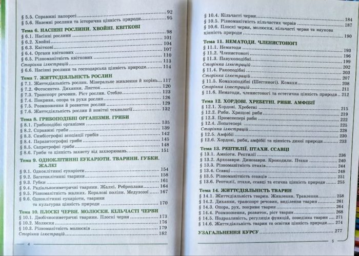 Біологія. Підручник для 7 класу | Соболь В.І - Зображення 3