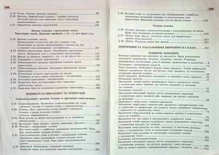 Українська мова. Підручник для 5 клас | Глазова О.П. - Зображення 3