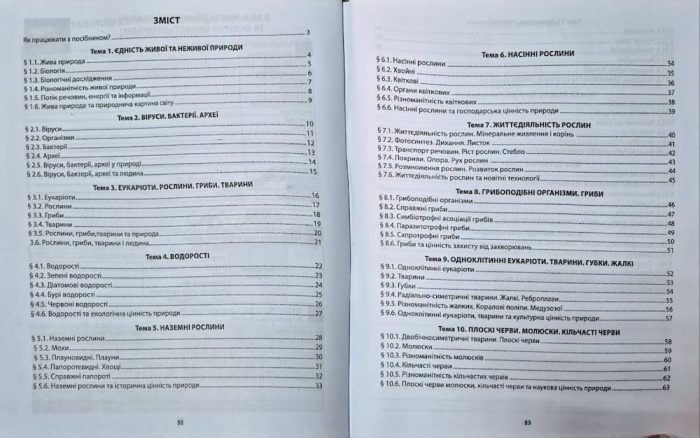 Біологія. Мій зошит для навчання. Розділ Діяльність. 7 клас | Соболь В.І. - Зображення 3