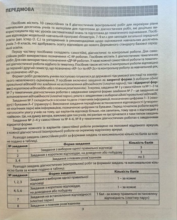 Геометрія. Діагностичні роботи. 8 клас | Олександр Істер - Зображення 4