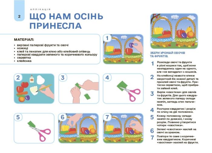 Мій альбом для аплікації та ліплення.4-5 років |  Юрченко Н. - Зображення 2