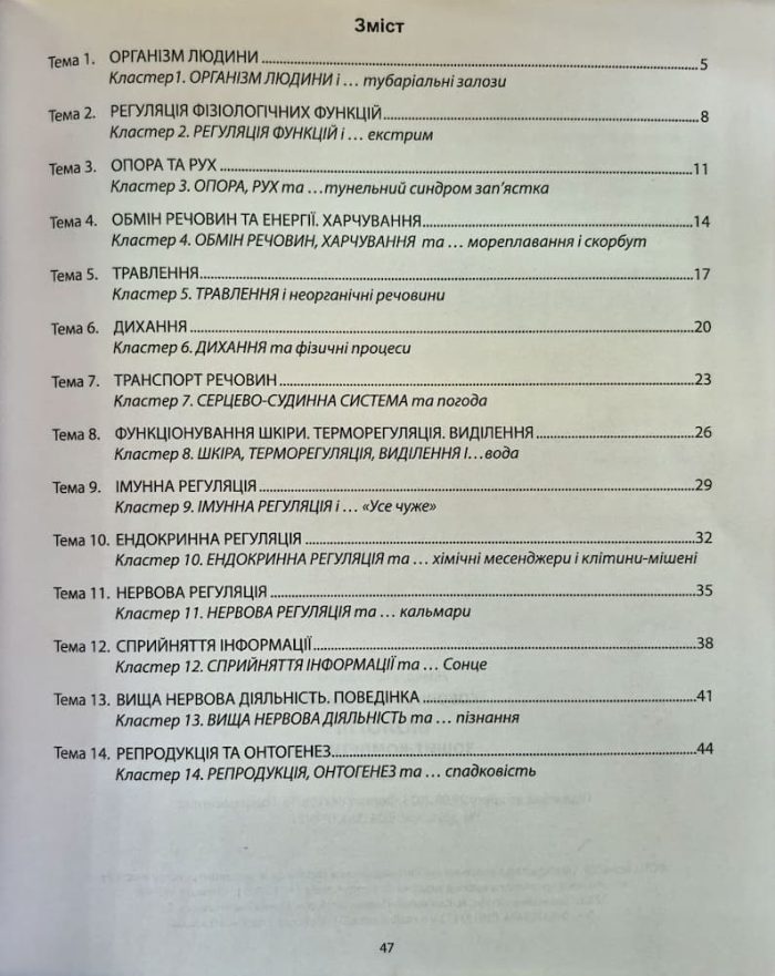 Комплект. Біологія. Зошит-практикум. 8 клас. ГРЗ 1-3 | Соболь В.І. - Зображення 2