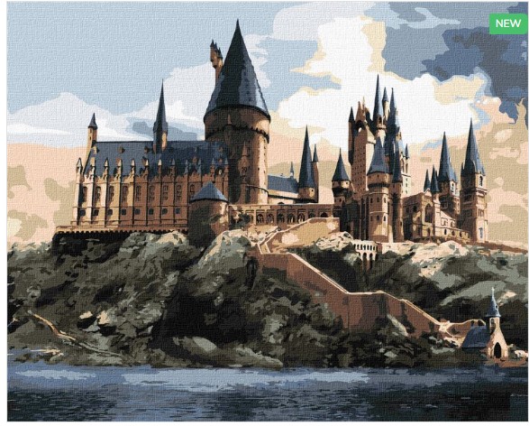 Screenshot_1 Картина за номерами - Harry Potter: Гоґвортс вдень 40х50 - Зображення 1