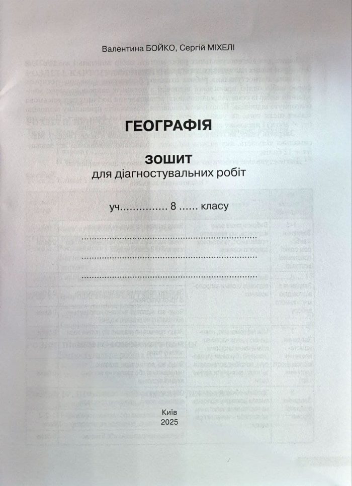 Географія: Навчальний комплект (робочий зошит для практичних робіт, вправ, досліджень і проєктів; контурні карти, зошит для діагностувальних робіт) для 8 класу | Бойко В.,Міхелі С. - Зображення 6