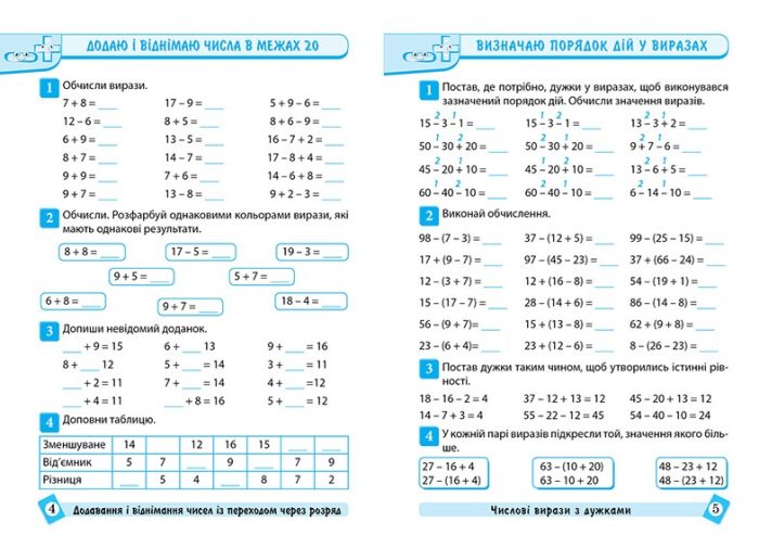 Тематичний тренажер. Математика. 2 клас | Аліна О.Г. - Зображення 3