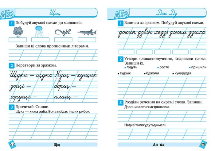 Тематичний тренажер. Українська мова 1 клас | Шевченко К. М. - Зображення 2