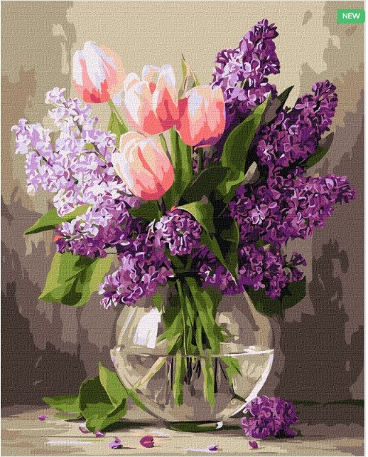 Screenshot_4 Картина за номерами - Пелюстковий танок весни 40х50 - Зображення 1