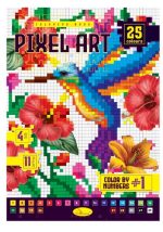 Розмальовка по номерам. “PIXEL ART” COLOR BY NUMBERS #1