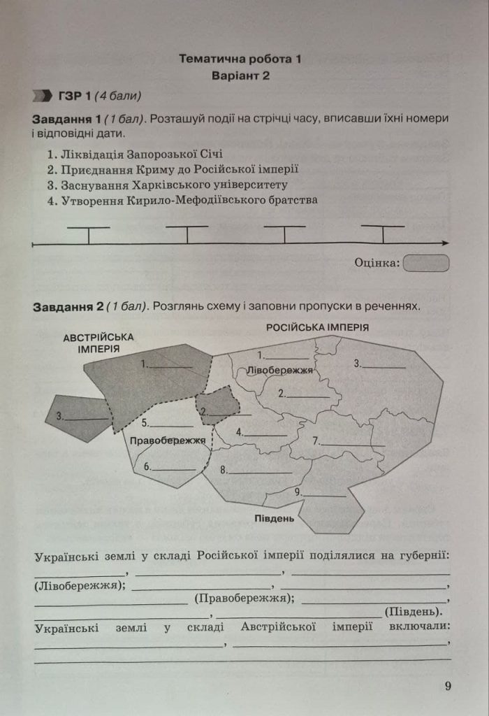 Історія України. Зошит моїх досягнень, 9 клас | Пометун О. І. - Зображення 5
