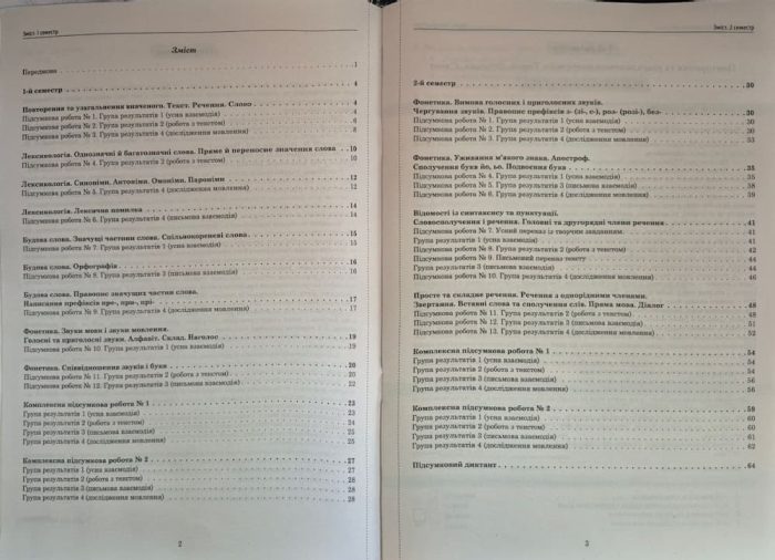 Українська мова. Підсумкові за групами результатів. 5 клас: зошит для поточного та тематичного оцінювання | Положий Т.М., Третяк Л.О. - Зображення 3
