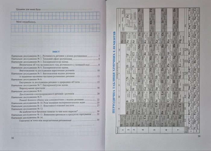 Хімія. 9 клас. Зошит для навчальних досліджень | А.Довжик - Зображення 2