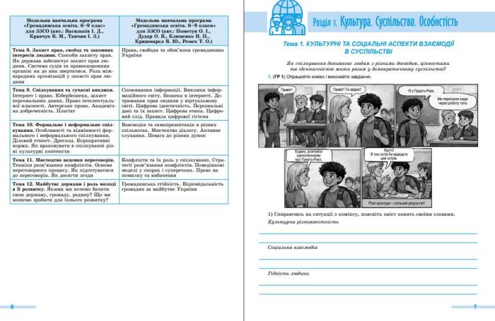 Громадянська освіта. Зошит для формувального та підсумкового оцінювання. 9 клас | Ю. Білай - Зображення 5