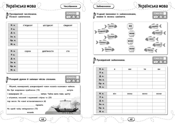Великий збірник вправ 4 клас | Собчук О. С. - Зображення 2